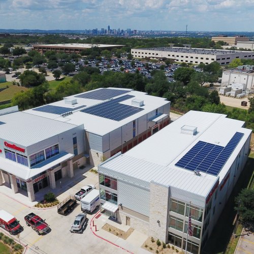 Aerial View of Storage property in Texas