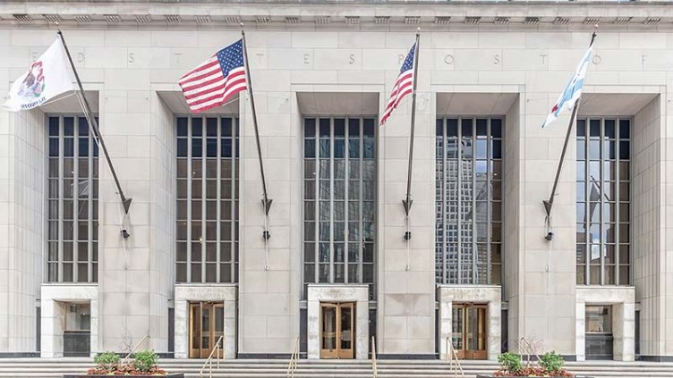 Exterior of old post office